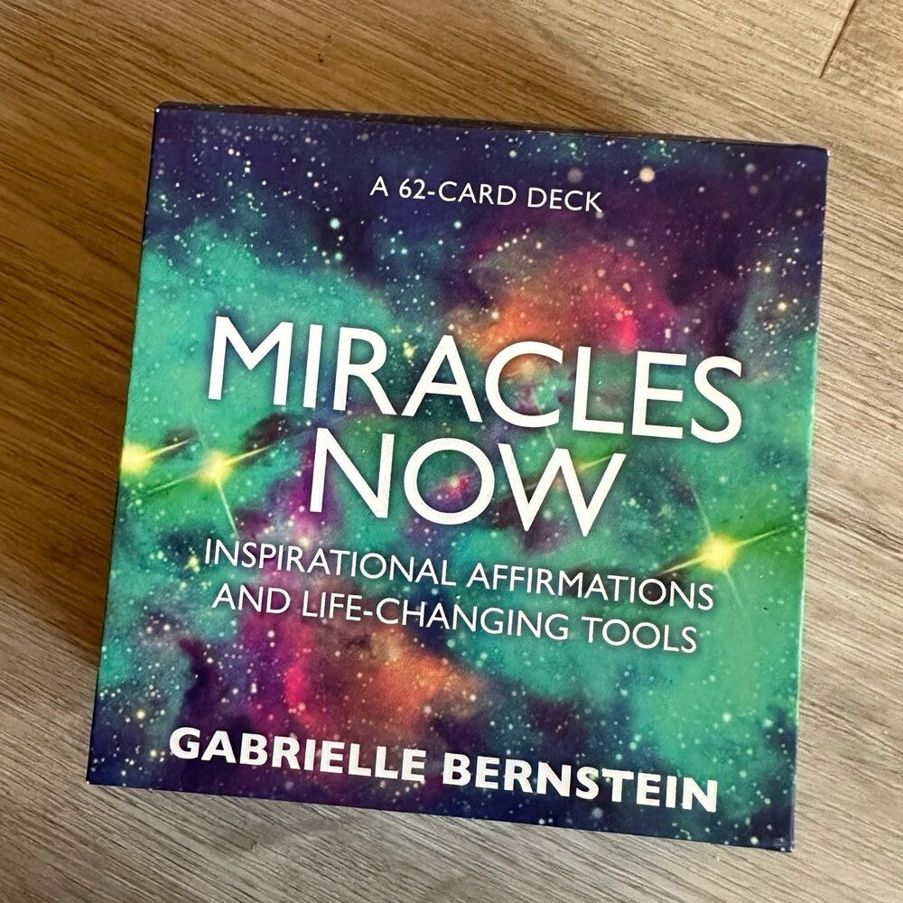 Miracles Now Affirmations Card Deck by Gabrielle Bernstein